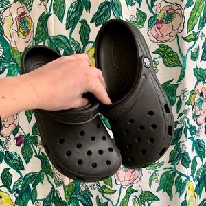 Black Crocs